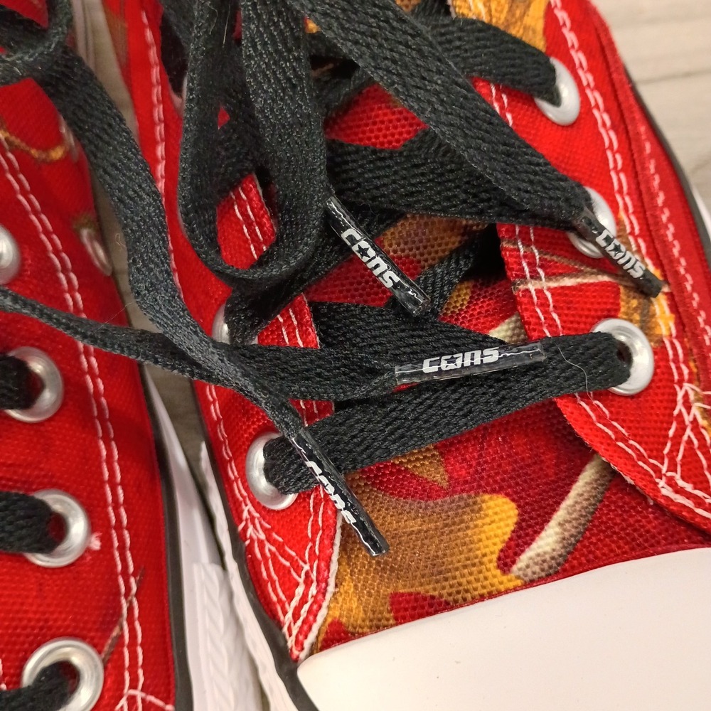 Converse Cons X Red Realtree Camo High Top Shoes Men's‎ Size 7 Women's 9 - Picture 8 of 13